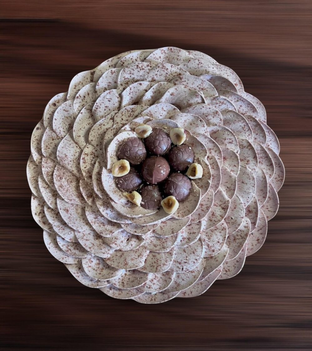 Fleur Chocolat-Noisette
